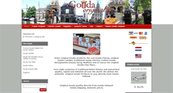 Desktop Screenshot of gouda-original.com